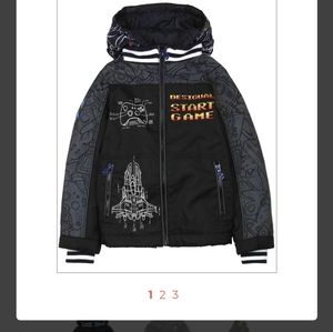 Desigual boys coat size 13/14
